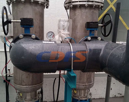 自清洗過(guò)濾器安裝現(xiàn)場(chǎng)