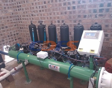 疊片過(guò)濾器安裝現(xiàn)場(chǎng)