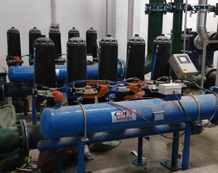 疊片過(guò)濾器安裝現(xiàn)場(chǎng)