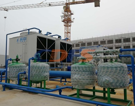 淺層介質(zhì)過濾器安裝現(xiàn)場