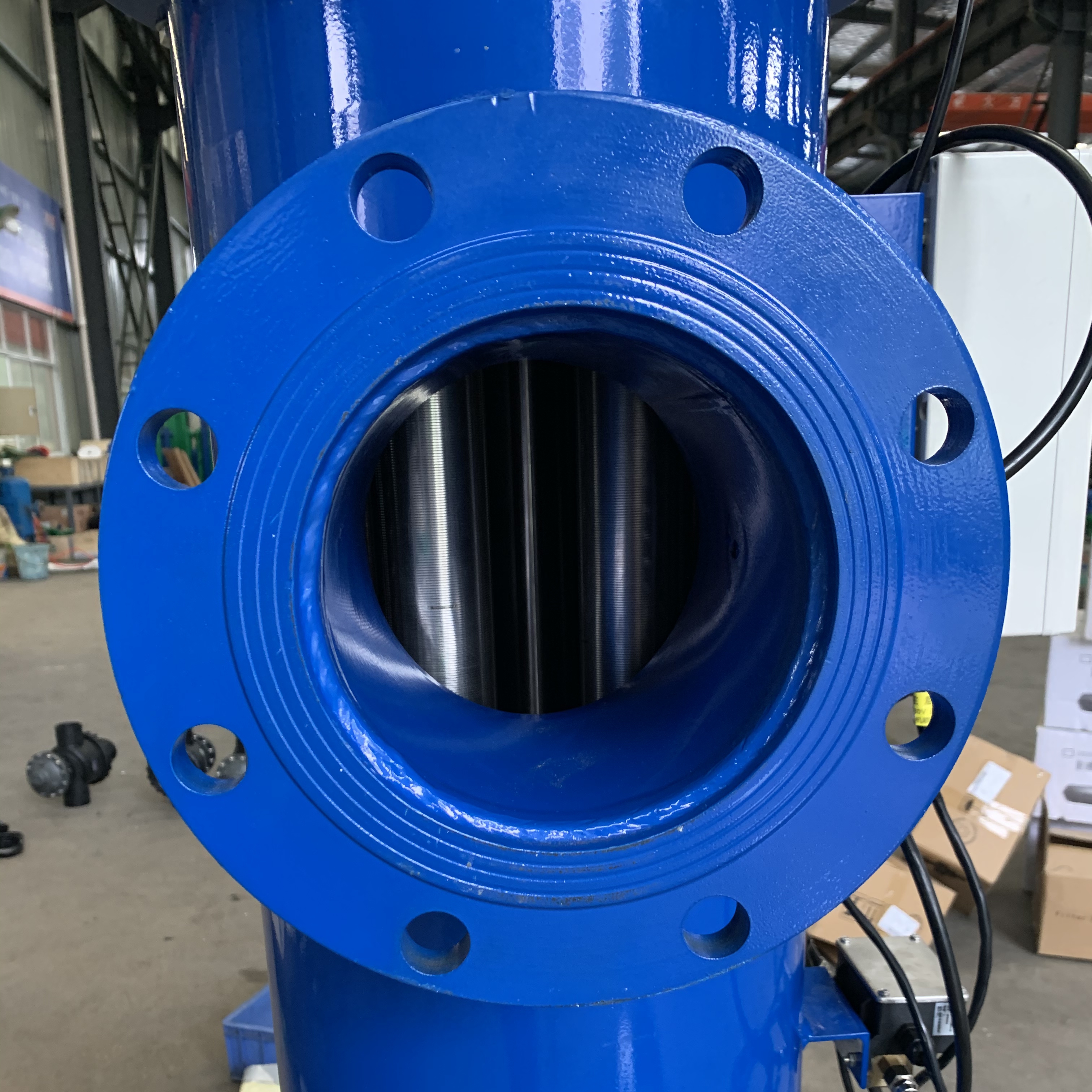 全自動(dòng)多芯式過濾器工作原理